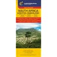 South Africa, Lesotho, Swaziland Map by Cartographia (Michelin National Maps) by  Cartographia