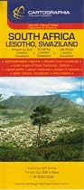 South Africa, Lesotho, Swaziland Map by Cartographia (Michelin National Maps) (French and German Edition)