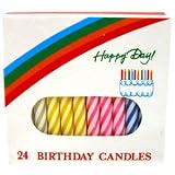 CANDLE BIRTHDAY ASST STRP CS 12 12 36 06 0876 CANDLE LAMP COMPANY FUEL AND CANDLES