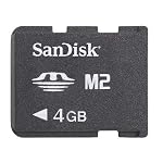 Sandisk 4GB M2 Memory Stick Micro (SDMSM2-4096, Bulk Package)
