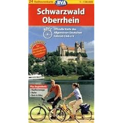 ADFC-Radtourenkarte 24 Schwarzwald / Oberrhein 1 : 150 000