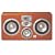JBL LC2CH 6-Inch 4-Way Dual Wall-Mountable Center Channel Loudspeaker (Cherry)