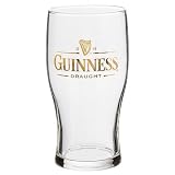 Guinness Draught Pub Beer Glasses Set of 2