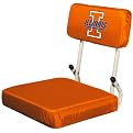Logo Illinois Hard Back Stadium Seat - M