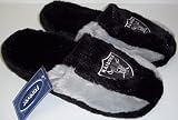 Oakland Raiders NFL Plush Slide Slippers - M