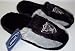 Oakland Raiders NFL Plush Slide Slippers - M