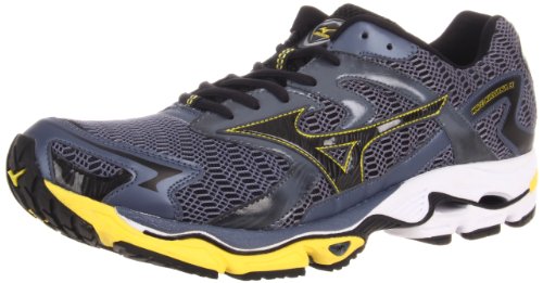 Mizuno Men's Wave Nirvana 8 Running Shoe,Folkstone Grey/Anthracite/Gypsum,10.5 D US