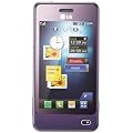 LG GD510 POP Smartphone (Edge, MP3, 3 MP Kamera, Bluetooth)  lila