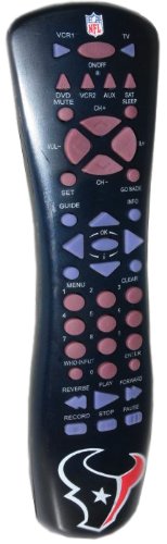 iHip 6-Device Universal TV Remote Control Features The NFL Team Houston Texans (Houston Texans Logo)