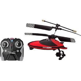 Megatech Verti Car 9616 Electric Helicopter Ready To Fly 2-in-1 Vehicle, Red from Megatech Accessories