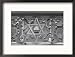 Iron Work in Historic Jewish Quarter, Prague Collections Framed Photographic Poster Print by Keith Levit, 21x17