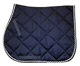 All Purpose Quilted Cotton English Saddle Pad Navy Blue 41%2Bi5moessL. SL160 All Purpose Quilted Cotton English Saddle Pad Navy Blue