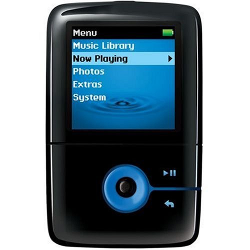 Childrens Toyshop   : Creative Zen V 4GB MP3 Player with Colour Screen - Black/Blue