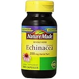 Nature Made Echinacea Herb, 350mg, 100 Count.