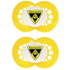 MAM 662157 - Ulti MAM Latex, Schnuller, Bundesliga: Alemannia Aachen, Doppelpack