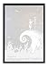 Neca Nightmare Before Christmas Etched "Jack & Sally" Mirror