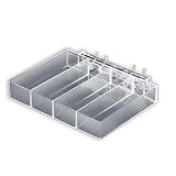 Azar 225544 Four-Compartment Tray for Pegboard/Slatwall