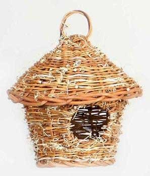 Thatched Hut Bird Nest (Catalog Category: Bird / Breeding Supplies)