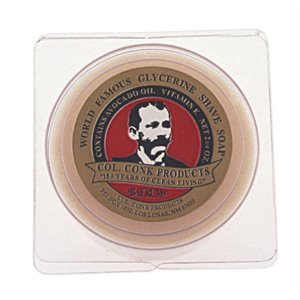 Col. Conk World's Famous Shaving Soap, Bay Rum (Net Weight 2.25 Oz)