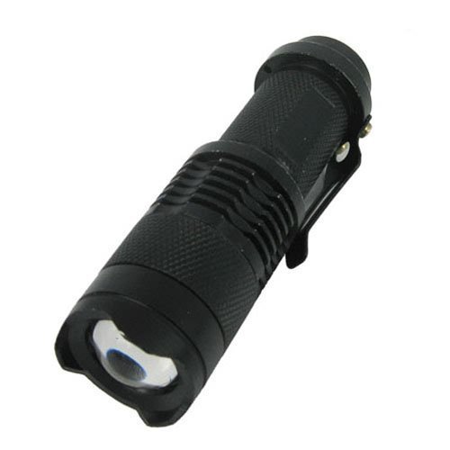 NowAdvisor® Mini 400 Lumens CREE Q5 LED Zoomable Adjustable Focus Flashlight Torch -Waterproof