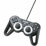 ELECOM PS3用 USBゲームパッド PS3ゲーム用 12ボタン 振動 連射 高耐久 ブラック JC-GMU3312SPBK