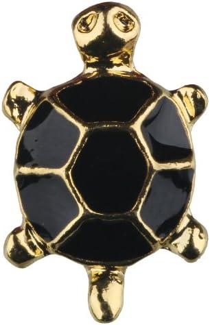 Beauty7 10 pieces/pack 3D Golden Black Turtle Alloy AB Color rhinestone Nail Art Glitter Decoration