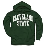 Cleveland State Vikings Dark Green Arch Hooded Sweatshirt