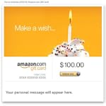 Amazon Gift Card - E-mail - Birthday...