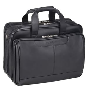 Samsonite Business Cases Leather Computer Portfolio Bag