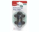 from Clippasafe Ltd Clippasafe Pram Bag Clips - Extra Large - 2 Pack (Model CL325)