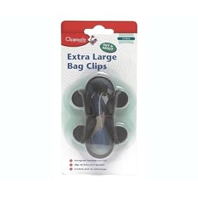 Clippasafe Pram Bag Clips - Extra Large - 2 Pack