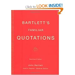 Bartlett's Familiar Quotations