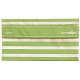 Reusable Cloth Snack Bag - Green Stripe