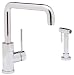 Blanco 157-096-CR Purus I With Side Spray Kitchen Faucet, Polished Chrome