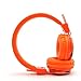 GranVela® A809 Lightweight Foldable Stereo Headphones Adjustable Headband Kids Headsets with Built-in FM Radio, Micro SD Card Player,3.5mm Jack for iPhone, iPad, Android, PC and More (Orange)