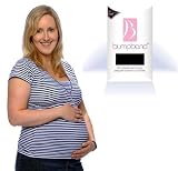 Mama Cocoon Stripe Top Size L & Bumpband in black size 2 (14-18 pre-pregnancy)
