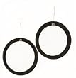 Earrings: One Piece Carved Dangle