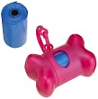 Bags on Board Bone Dispenser with 30 Refill Bags, Pink