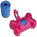Bags on Board Bone Dispenser with 30 Refill Bags, Pink