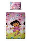 Dora the Explorer Duvet Cover and Pillowcase Play Design