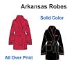 Arkansas - Ladies Robe - (Solid or Print)