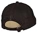 Stonewashed Leather Baseball Cap