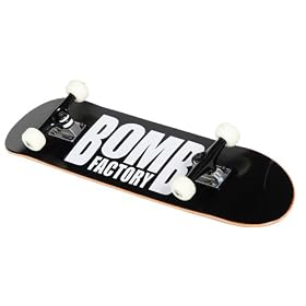Bomb Factory 31-Inch Bomb Factory Logo Skateboard by 
