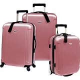 Traveler's Choice Freedom II - 3-Piece Hardside Spinner/Rolling Luggage Set