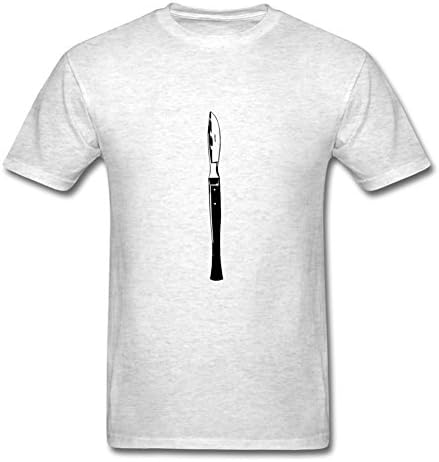 Custom-made Off-the-record Knife Chic Shirts In Gray Men Cotton Large