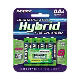 Rayovac ld715-4; rechargable aa [PRICE is per EACH]