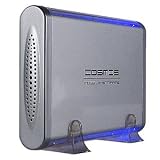 Cosmos 3.5-Inch USB 2.0 Ext IDE Hard Drive Enclosure with LEDs (Silver)