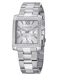 Stuhrling Original Womens 540.01 Regent "Victoria" Stainless Steel and Swarovski Crystal Watch