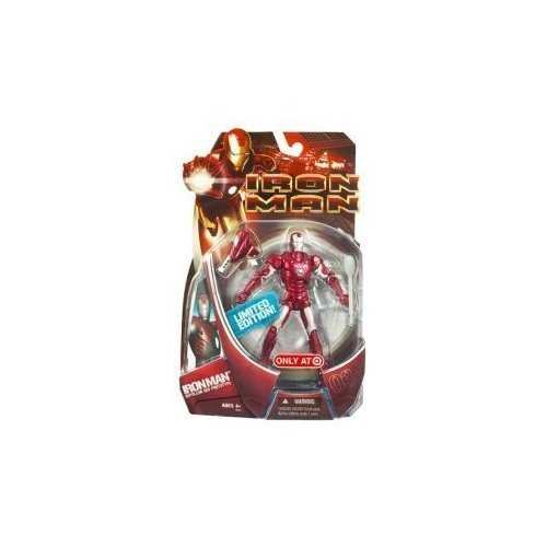 41%2Bicejys1L Iron Man Movie Toy Exclusive Action Figure Iron Man [Repulsor Red Prototype]