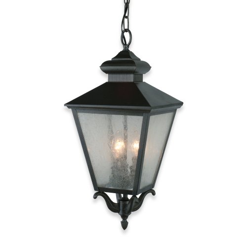 compare cheap prices Royce Lighting RL2130/6NI Weston Outdoor Pendant Lantern Natural Iron with Seeded Globe